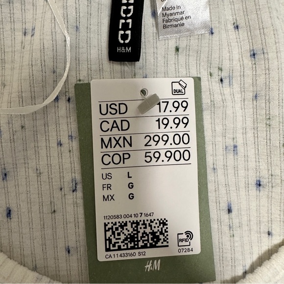 H&M Tie-Front Floral Cardigan - Picture 6 of 8